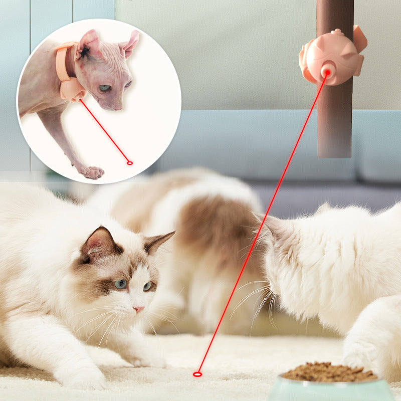 Interactieve Laser Halsband voor Katten – Automatisch Kattenspeeltje (1 Stuk)
